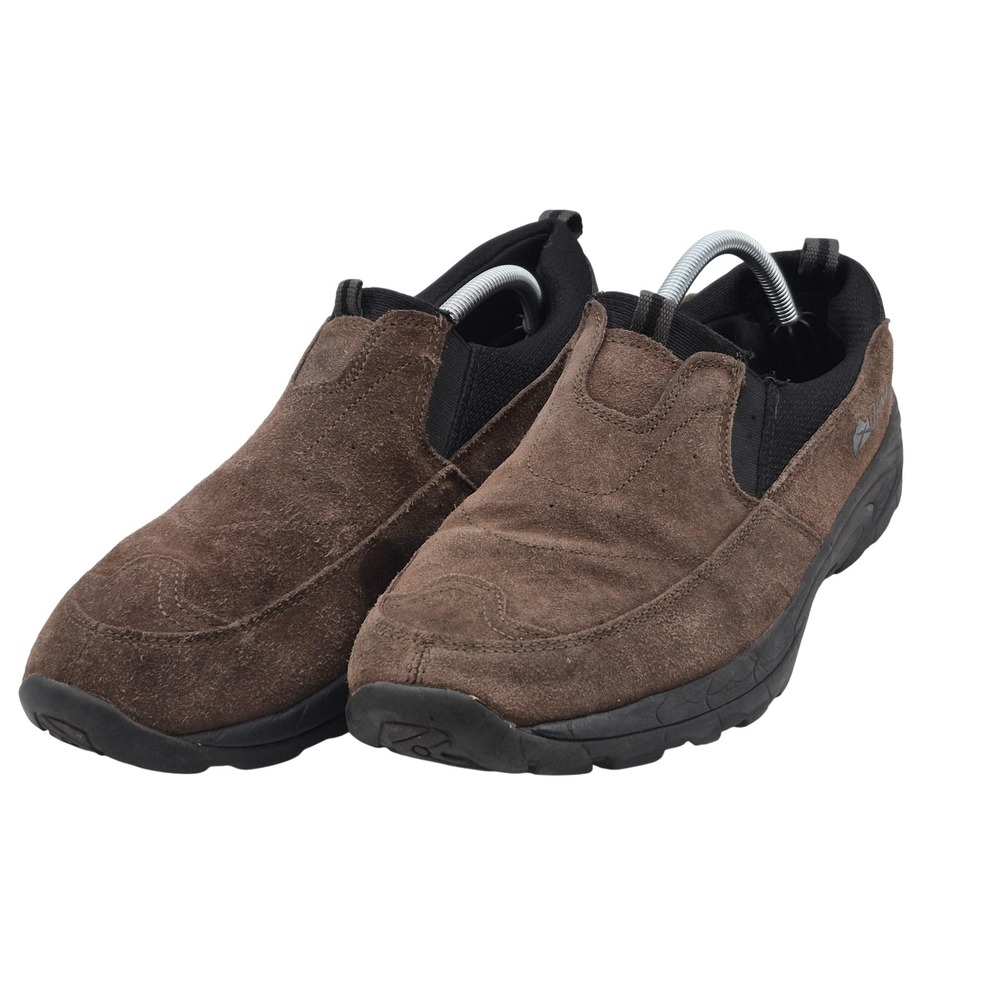 Denali Shoes Mens Size‎ 12 Brown Suede Slip On Moc Casual Comfort AD4U200A-2